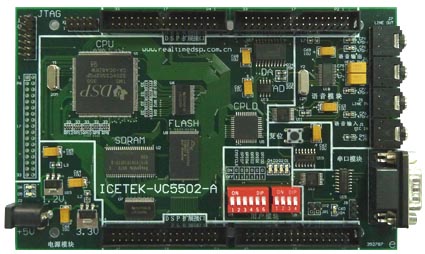 ICETEK-VC5502-AE:VC5502 Evaluation Board